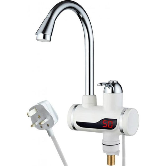 Sherice Fast Heating Kitchen & Bathroom Faucet with LED Temp Display