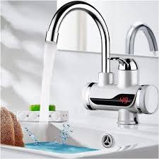 Sherice Fast Heating Kitchen & Bathroom Faucet with LED Temp Display